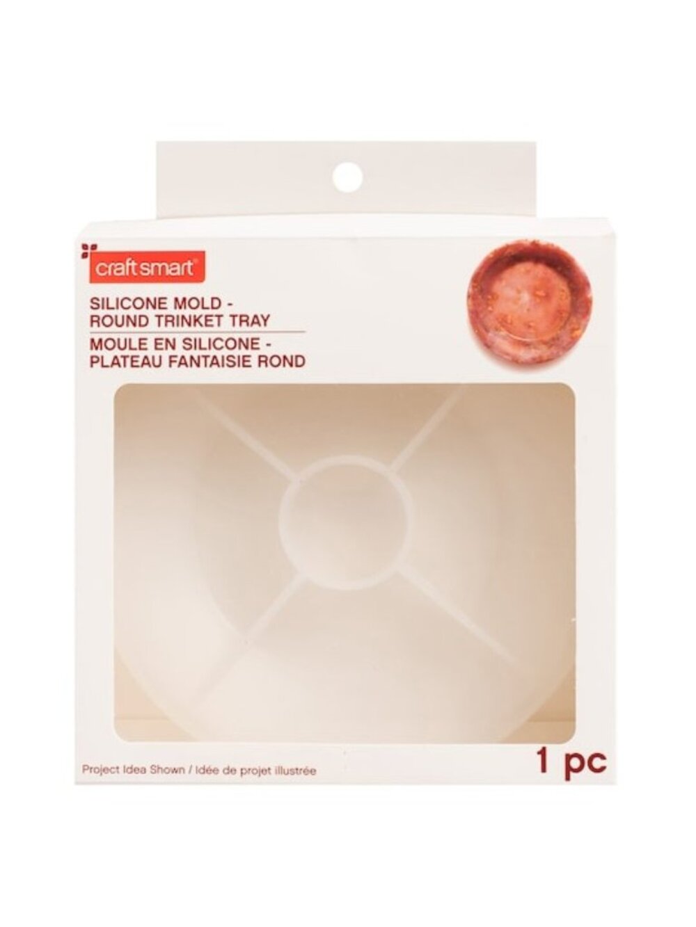 Round Trinket Tray Silicone Mold by Craft Smart®